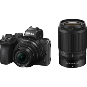 Nikon Z50 + Z DX 16-50mm f/3.5-6.3 VR + Z DX 50-250mm f/4.5-6.3 VR - Garanzia Nikon Europa 2 Anni