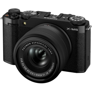 Fujifilm X-M5 Black + XC 15-45mm F/3.5-5.6 OIS PZ - Garanzia Ufficiale Fuji Italia 