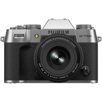 Fujifilm X-T50 Silver + XF 16-50mm F/2.8-4.8 R LM WR - Garanzia Ufficiale Fuji Italia