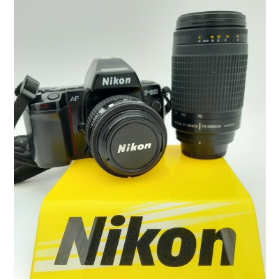 Nikon F801 + Nikkor AF 35-70mm f/3.3-4.5 + Nikkor AF 70-300mm f/4-5.6G USATO